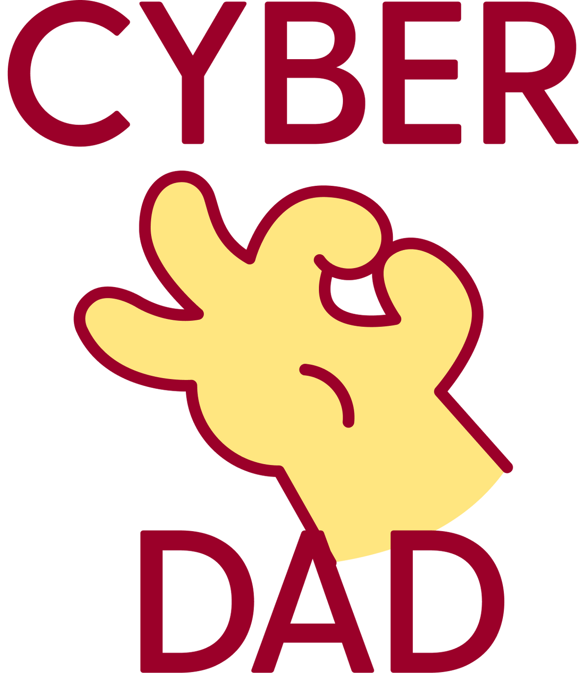 Cyber Dad Sticker Sheet | Funny Cybersecurity Gift for Dads