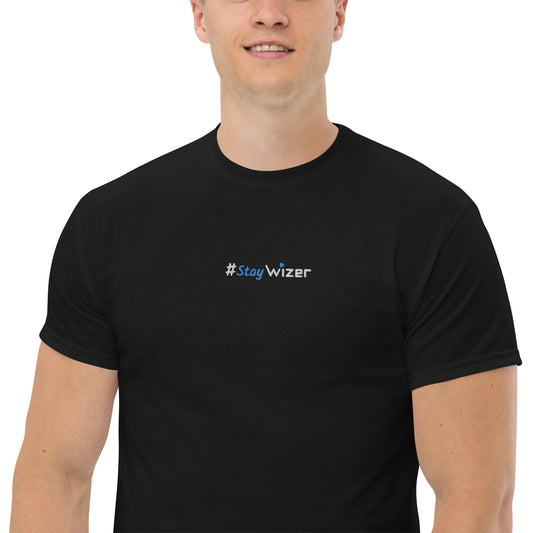#StayWizer Embroidered Men's Classic Tee