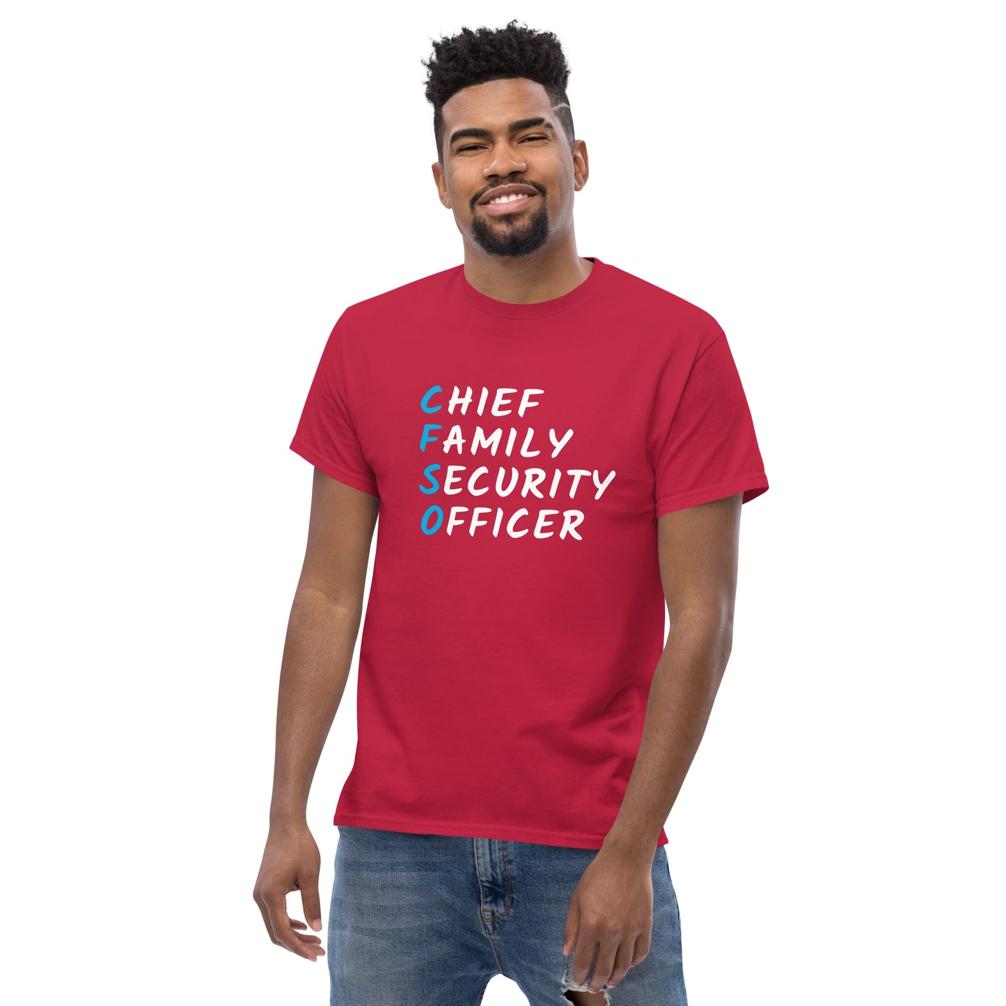 Chief Family Security Officer Men's Classic Tee