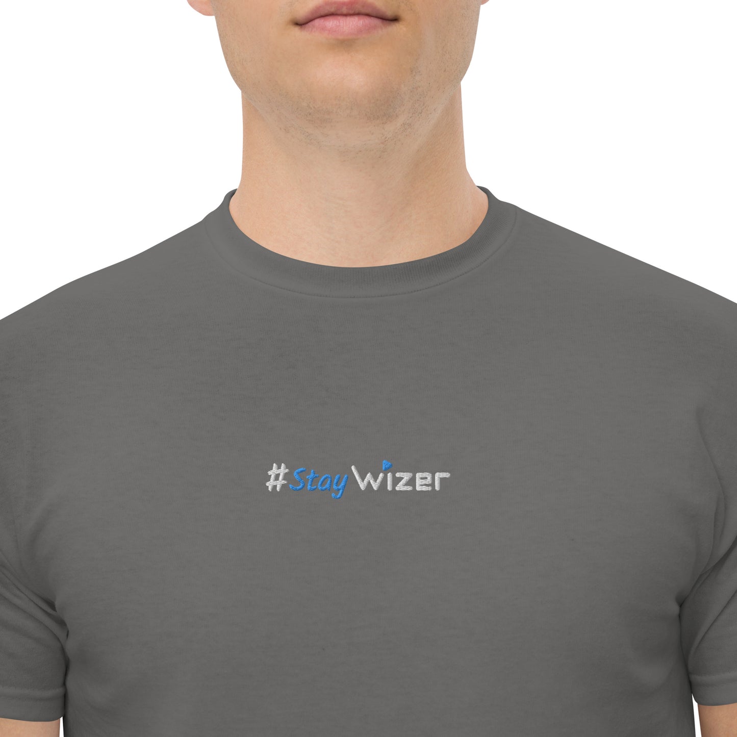 #StayWizer Embroidered Men's Classic Tee