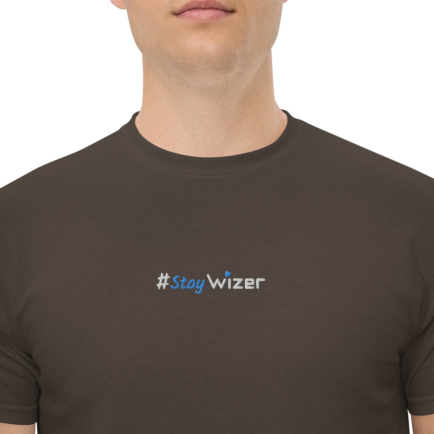 #StayWizer Embroidered Men's Classic Tee