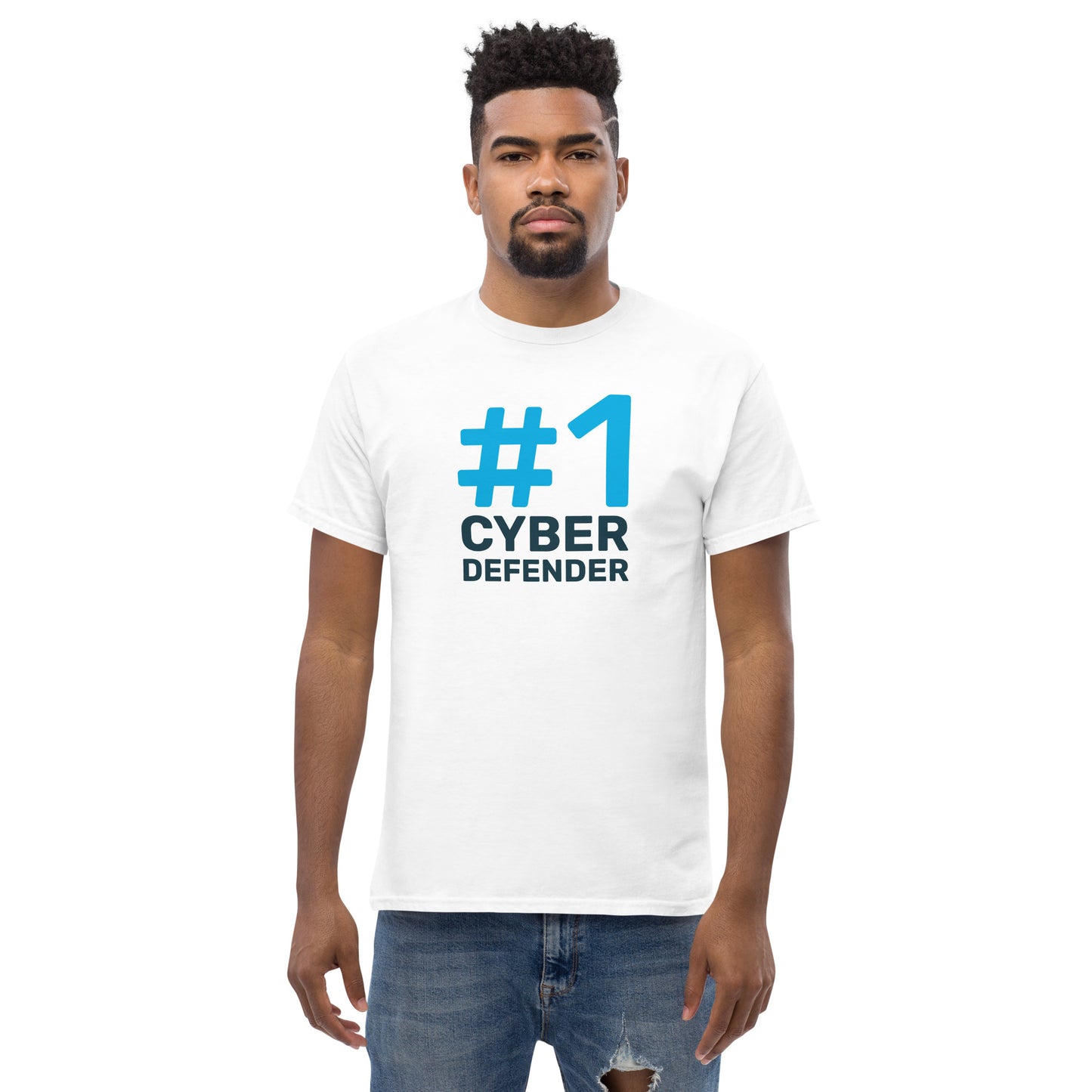 #1 Cyber Defender - Men's Classic Tee
