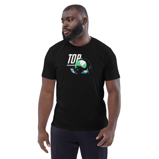 Men's Top Phisher organic cotton t-shirt
