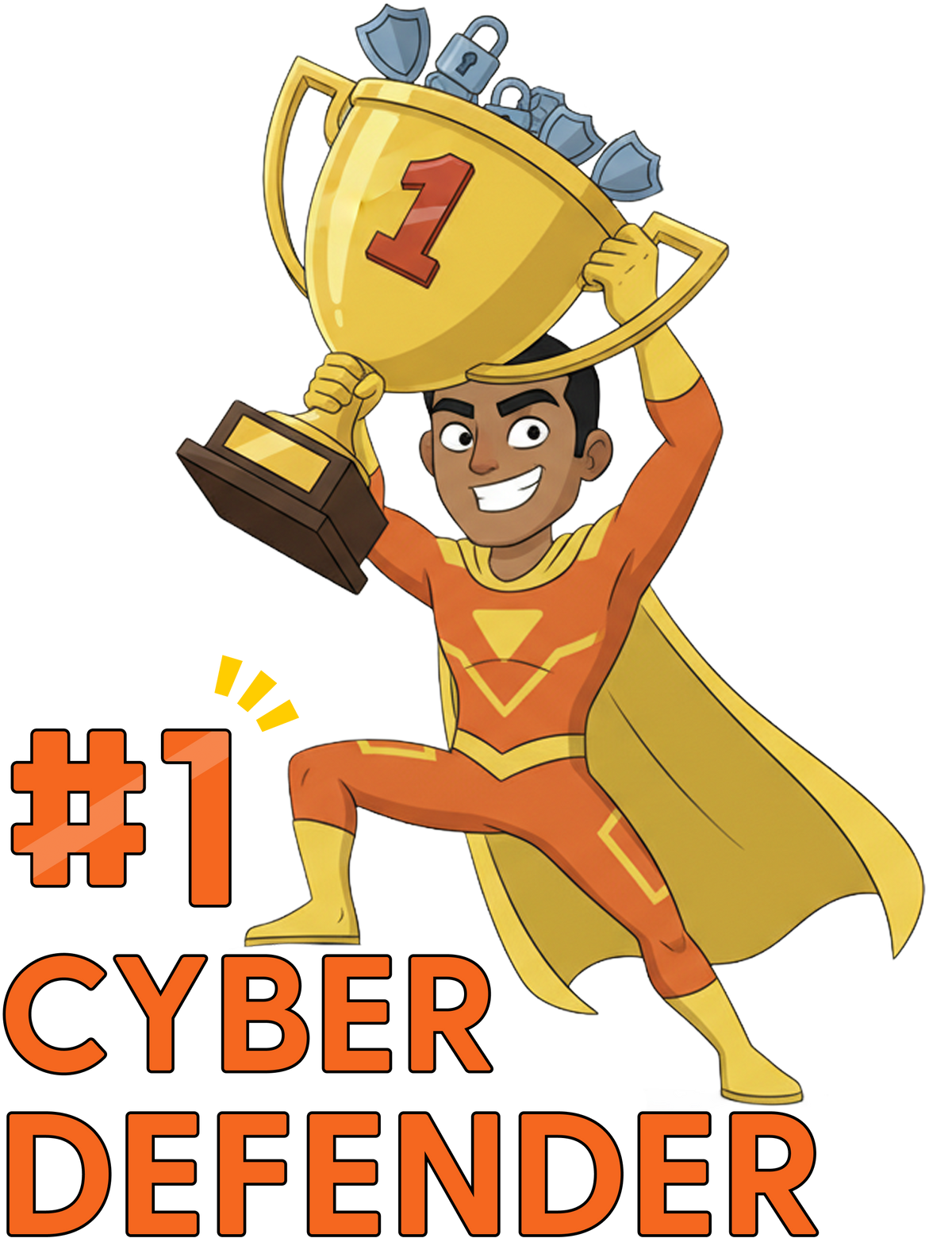 Cyber Dad Sticker Sheet | Funny Cybersecurity Gift for Dads