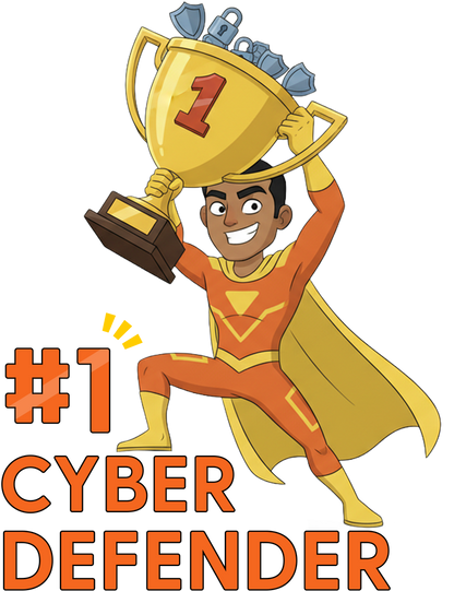 Cyber Dad Sticker Sheet | Funny Cybersecurity Gift for Dads