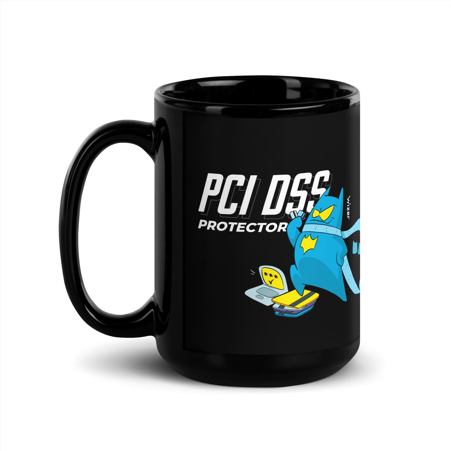 PCI Protector Black Mug