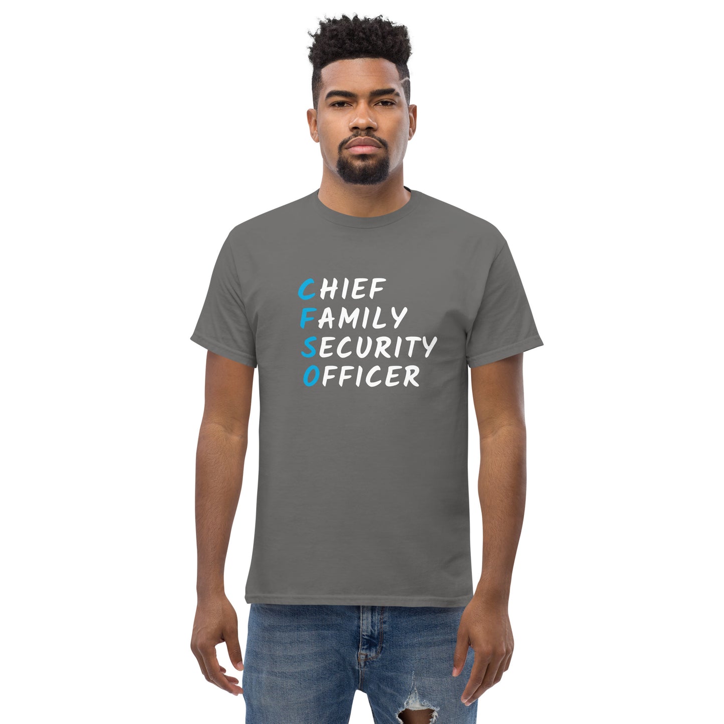 Chief Family Security Officer Men's Classic Tee