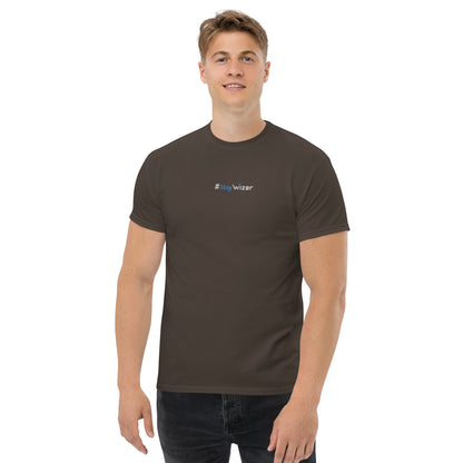 #StayWizer Embroidered Men's Classic Tee