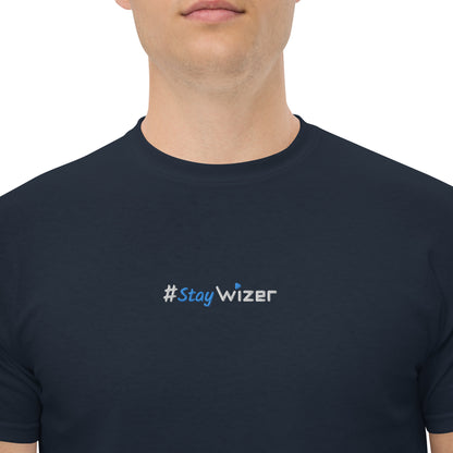 #StayWizer Embroidered Men's Classic Tee