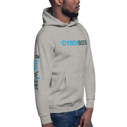 CyberBoss #StayWizer Sleeve Unisex Hoodie