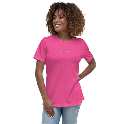 #StayWizer Embroidered Women's Relaxed T-Shirt