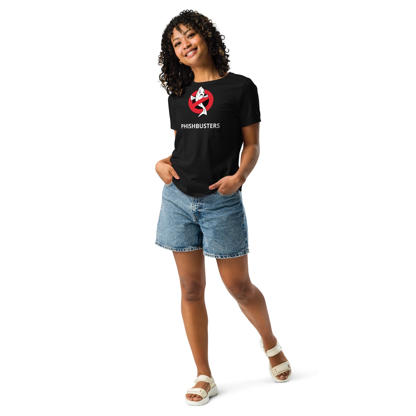PhishBusters! Women's Relaxed T-Shirt