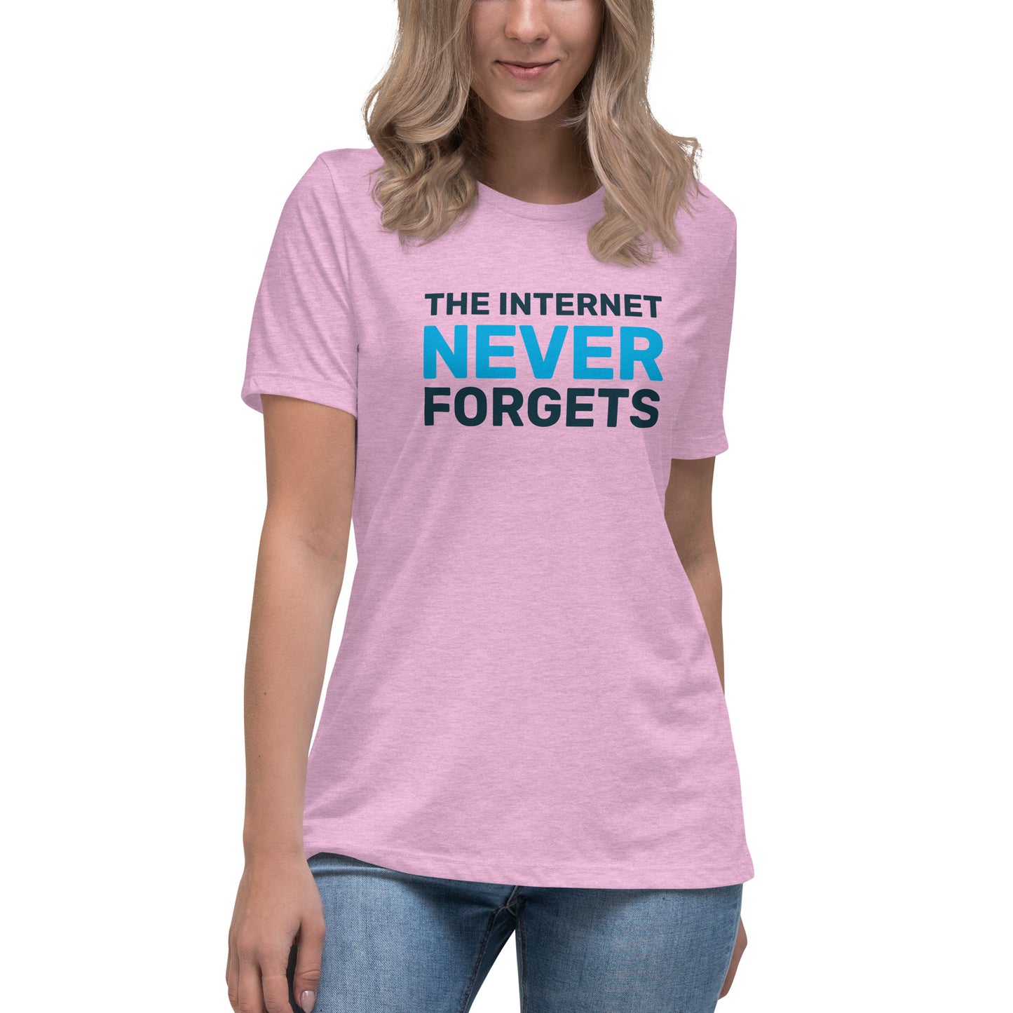 Internet Never Forgets Women's Relaxed T-Shirt