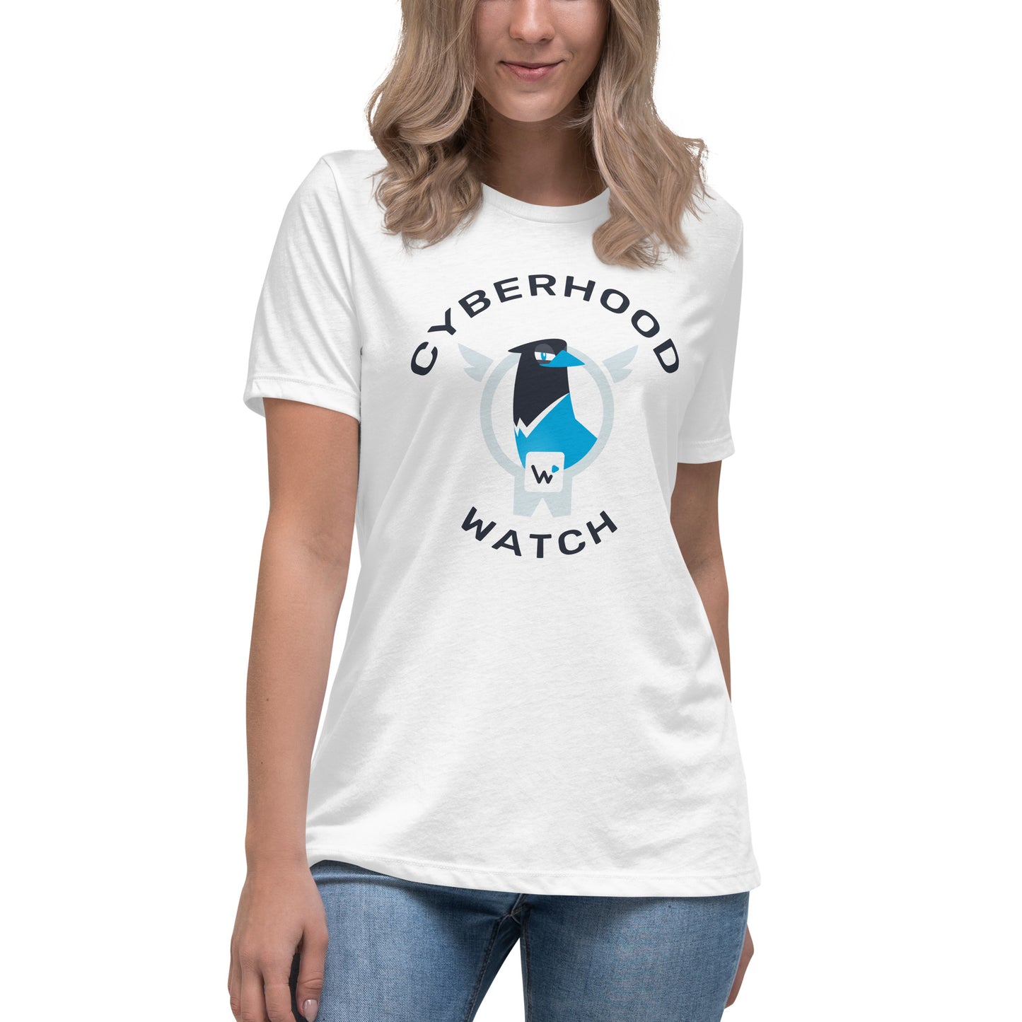 Women's Relaxed Cyberhood Watch T-Shirt