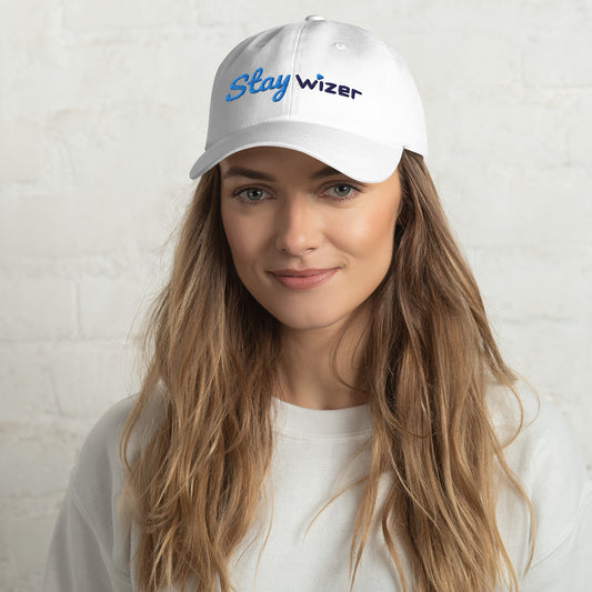 Stay Wizer Dad Hat Embroidery